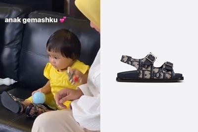 Gaya Ameena Pakai Sepatu Branded Harganya Bikin Syok, Netizen: Gerah