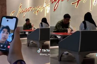 Momen Nyesek Cowok Pergoki Pacarnya Selingkuh di Kafe, Ngakunya Kerja Kelompok