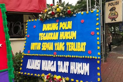 Usut Kasus Mario Dandy Aniaya David, Polres Jaksel Banjir Karangan Bunga