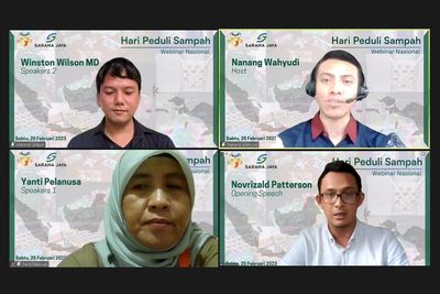 STIE Kasih Bangsa dan Sarjana Jaya Gelar Webinar Nasional Buka Peluang Sampah Jadi Cuan