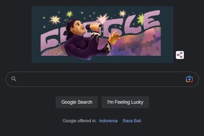 Google Doodle Hari Ini, Tampilkan Wajah Didi Kempot Godfather of Broken Heart
