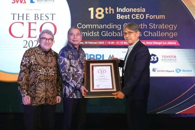 Leadership Kuat Bawa Dirut BRI Sunarso Menjadi Indonesia Best CEO 2022