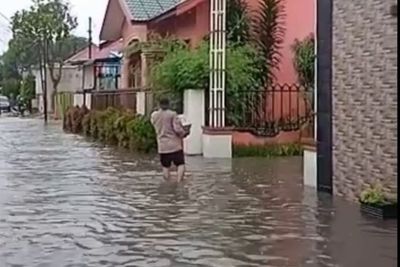 Penutup Pintu Air Bendungan Dicuri, Ratusan Rumah di Deli Serdang Terendam Banjir