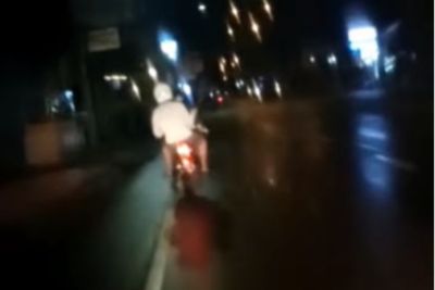 Detik-detik Klitih Tenteng Celurit Ditabrak Pakai Mobil di Magelang, Sempat Kejar Ibu-ibu