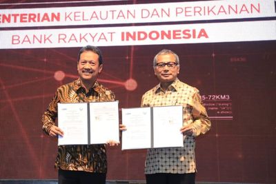 Sukseskan Ekonomi Biru, BRI Jalin Kerja Sama dengan Kementerian Kelautan dan Perikanan