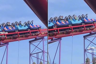 Viral Roller Coaster Dufan Macet, Bikin Pengunjung Deg-degan Terjebak di Atas