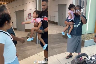 Momen Perpisahan Kakek dengan Cucu, Begitu Dramatis Sampai Bikin Netizen Nangis