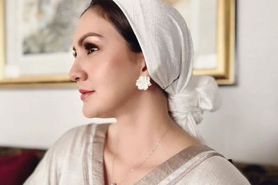 Anggunnya Donna Agnesia Dandan Pakai Turban, Dipuji Cantik Elegan Kayak Gadis Turki