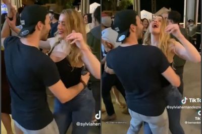 Video Amber Heard Joget Salsa dengan Pria Muda Kru Film, Netizen: Berdansa dengan Maut