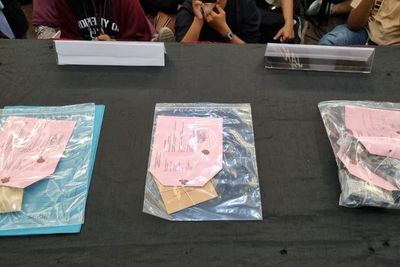 Barang Bukti Sabu Penangkapan Ammar Zoni Ditampilkan Pihak Polres Metro Jakarta Selatan