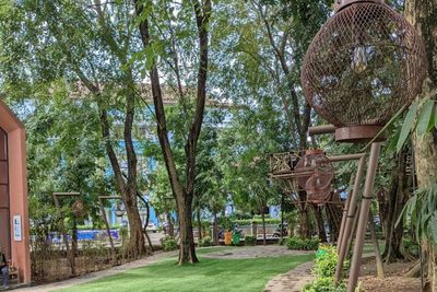 Ademnya Taman Bambu Tangerang, Konsepnya Unik Cocok Buat Santai Bareng Keluarga