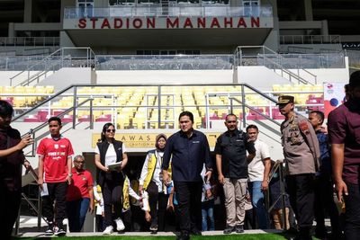 Erick Thohir Pastikan Stadion Manahan Solo Sangat Siap untuk Piala Dunia U-20 2023