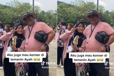 Bukan Bareng Sahabat, Wanita Ini Nonton Konser BLACKPINK di Jakarta Ditemani Ayah