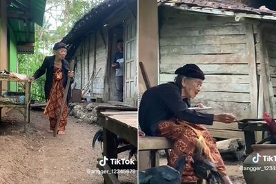 Sosok Mbah Dunuk, Wanita Asal Tulungagung yang Masih Bisa Beraktivitas di Usia 185 Tahun