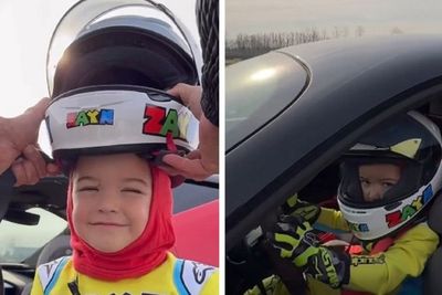 Bocah Ini Ngebut dengan Ferrari di Jalanan, Kalian Bisa Apa di Umur Segitu?