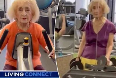 Menolak Tua, Wanita Berusia 103 Tahun Ini Masih Kuat Angkat Beban di Gym