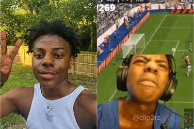 Momen Streamer iShowSpeed Nangis dan Pukul Meja usai Terbantai saat Main FIFA 23