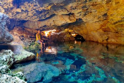 Menakjubkan! Gua Ui Hlian di Pulau Semau, Bak Surga yang Punya Air Sejernih Kristal