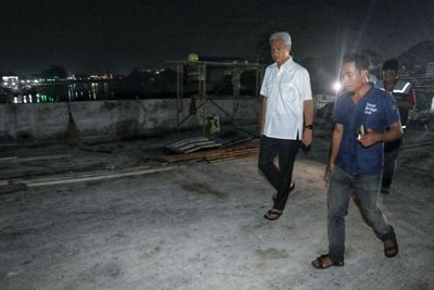 Warga Jateng Keluhkan Macet, Ganjar Minta Perbaikan Jembatan Juwana Rampung Secepatnya