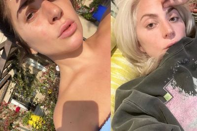 Sering Pakai Makeup Bold, Intip Potret Cantik Naturalnya Lady Gaga saat Bare Face