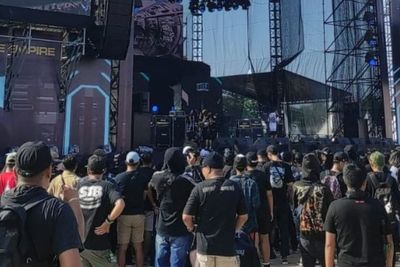 Baju Metal Andalan di Hammesonic Fest 2023 Bikin Carnaval Ancol Jadi Lautan Hitam