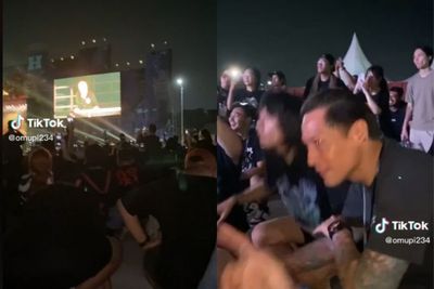 Seru! Chef Juna Ikutan Moshing di Hammersonic 2023, Ikutan Jingkrak di Lagu Spit Out