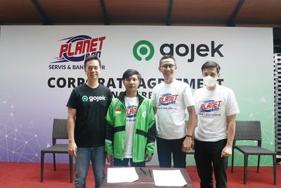 Tingkatkan Taraf Hidup Mitra Driver, Planet Ban Perkuat Kerja Sama Strategis dengan Gojek