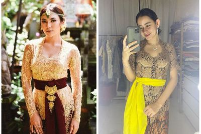 Intip Penampilan Artis yang Rayakan Nyepi, Tampil Cantik Dibalut Kebaya Khas Bali