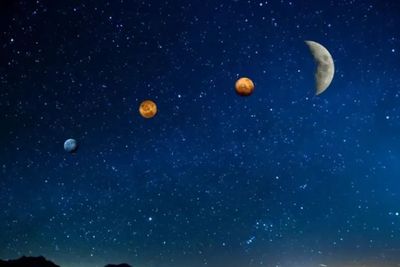 Fenomena Langit saat Bulan Ramadhan, 5 Planet Sejajar Lurus, Kok Bisa?