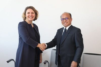 Serius Kembangkan SDM Tenaga Profesional Muda Kemnaker Bahas Bareng Swiss