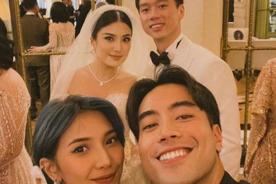 Vidi Aldiano Jauh-jauh ke Paris, Kondangan ke Kevin Sanjaya-Valencia Tanoesoedibjo