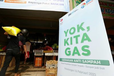 BRI Peduli Jadikan Pasar Rogojampi Sebagai Pasar Percontohan Pengelolaan Sampah