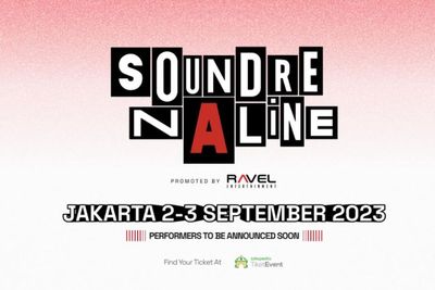 Soundrenaline Tahun Ini Digelar September 2023, Tiket Dijual Mulai 30 Maret