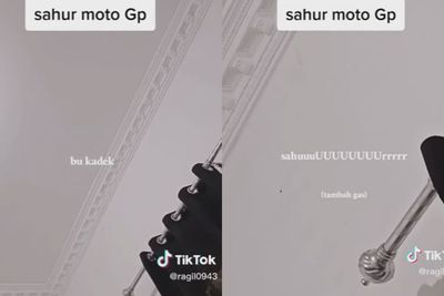 Viral! Cara Bangunin Sahur ala Suara Motor MotoGP, Warga Auto Ketawa Ngakak