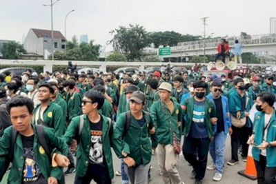 BEM SI Demo di DPR Siang Ini, Simak Ya Rekayasa Lalinya!