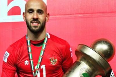 Jadi Juara di Palestina, Eks Persib Ini Pakai Jersey Indonesia sebagai Bentuk Dukungannya