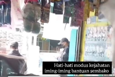 Viral Penipuan Sembako Modus Karyawan TV di Depok, Hp Korban Digondol!