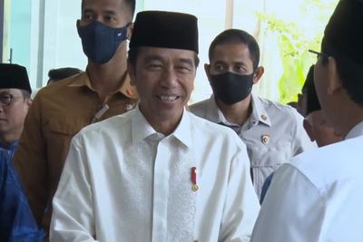 Presiden Jokowi Hadiri Silaturahmi Ketum Parpol Pro Pemerintah di Kantor PAN 