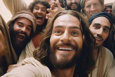 Unik! Teknologi AI Buat Gambar Yesus dan Cleopatra Seolah-olah Lagi Selfie