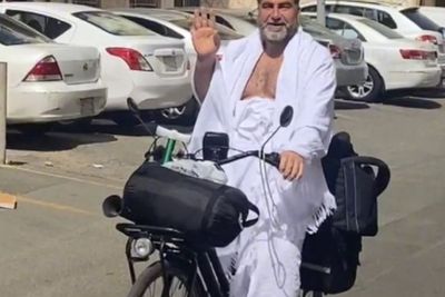 Terenyuh! Ghazi Jassim Bersepeda dari Jerman demi Umrah, Akhirnya Meninggal di Tanah Suci