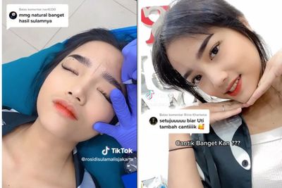 Penampakan Fuji Sulam Alis: Enak Banget Liatnya, Gak Perlu Capek-capek Ngalis Lagi