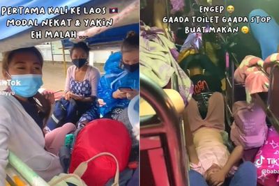 Cewek Ini Kaget Liburan ke Laos Naik Bus VIP Rasa Ekonomi: Parah Tidur di Lantai Bus