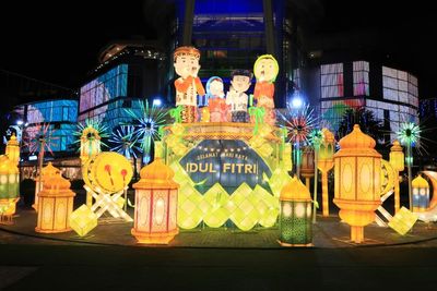 Dekorasi Ramadan Hiasi Mal Living World Alam Sutera, Ada Bedug hingga Ketupat Raksasa
