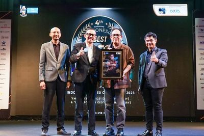 Berhasil Tumbuh Pesat, Pimpinan Bank DKI Raih Indonesia Best 50 CEO Awards 2023  