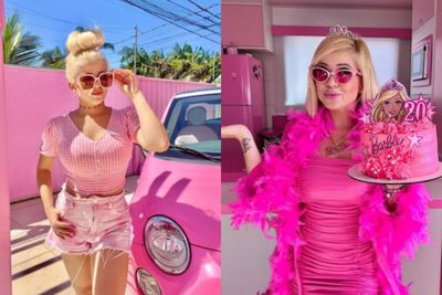 Bruna Carolina Peres, Wanita yang Terobsesi dengan Barbie sampai Punya Barang Serba Pink