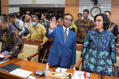 Sri Mulyani Sebut Gak Ada Beda Data dengan Mahfud MD soal Transaksi Mencurigakan Rp349 T