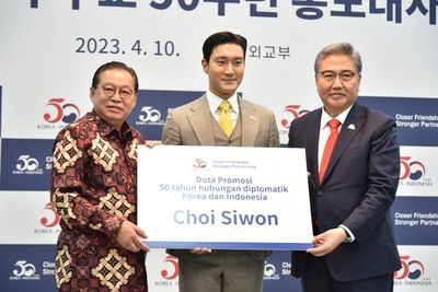 Choi Siwon Jadi Duta Promosi 50 Tahun Hubungan Persahabatan Indonesia-Korea Selatan