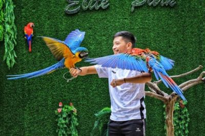 Asiknya Wisata Edukatif di Kebun Bintaang Elite Park, Bisa Berfoto Bareng dengan Satwa
