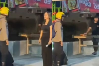 Respect! Polisi Ini Bubarkan Dangdutan yang Digelar Di Samping Masjid Penuh Jamaah Tarawih