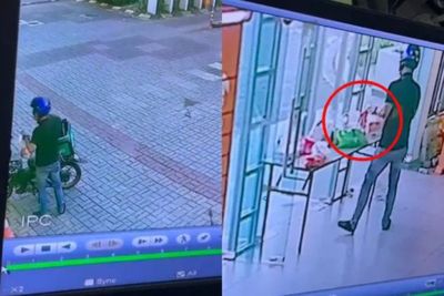 Viral Driver Ojol Curi Makanan Usai Ngantar Pesanan ke Pelanggan, Aksinya Terekam CCTV